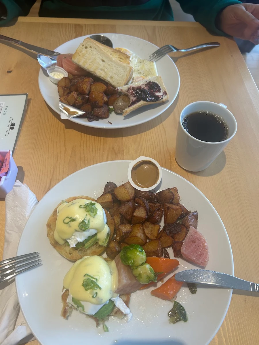 Classic Benedict, Breakfast Table Steveston