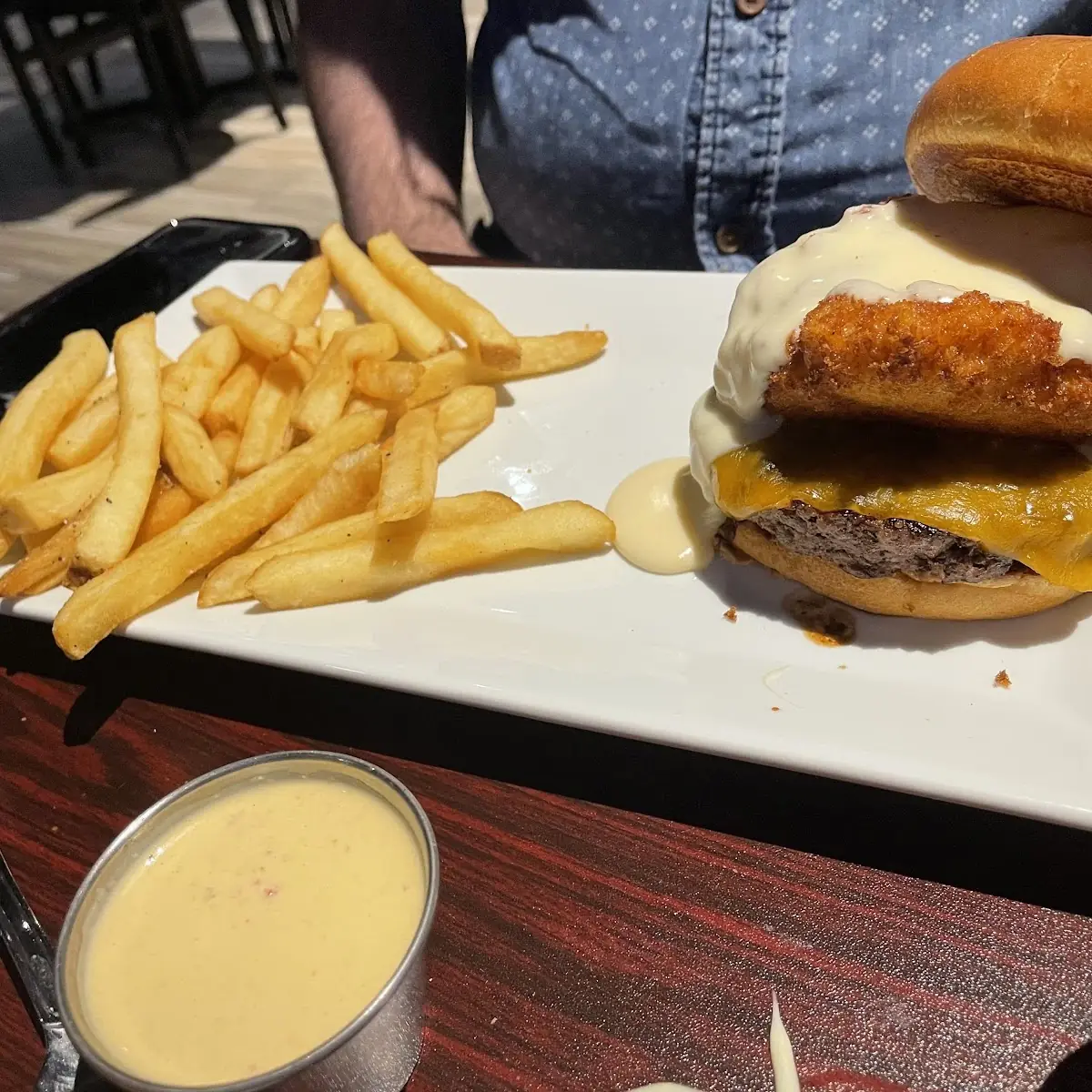 Mac and Cheese Burger
