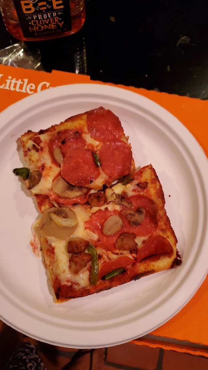 Deep Dish Supreme Pizza