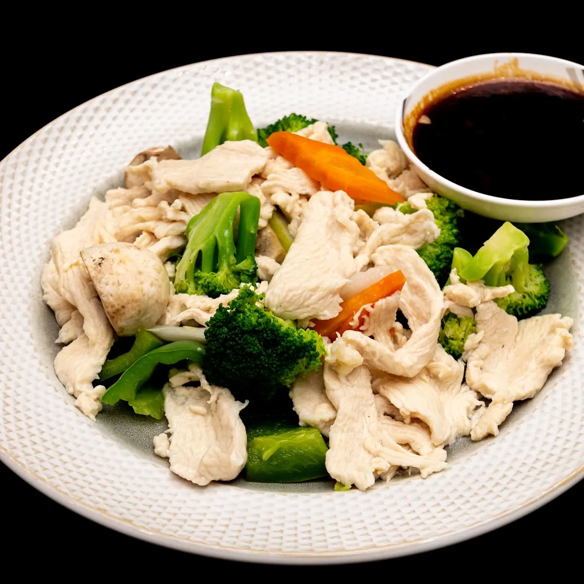 Steam Chicken Mixed Vegetables