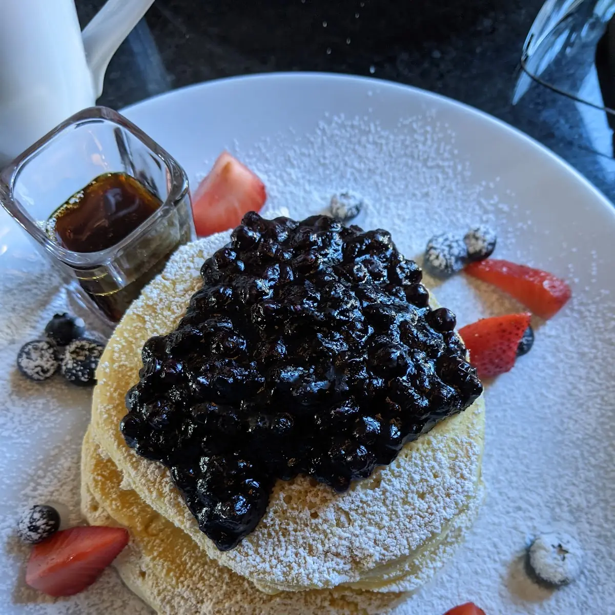 Blueberry Pancakes, Braxton's