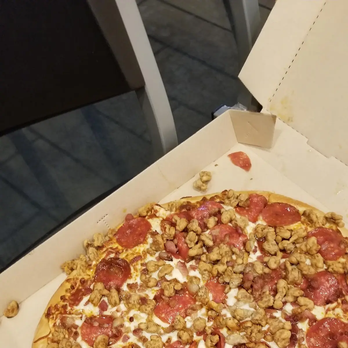 Five Meat Pizza