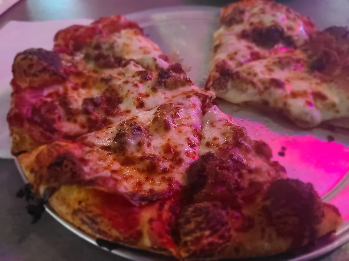 Meat Met Meat Pizza