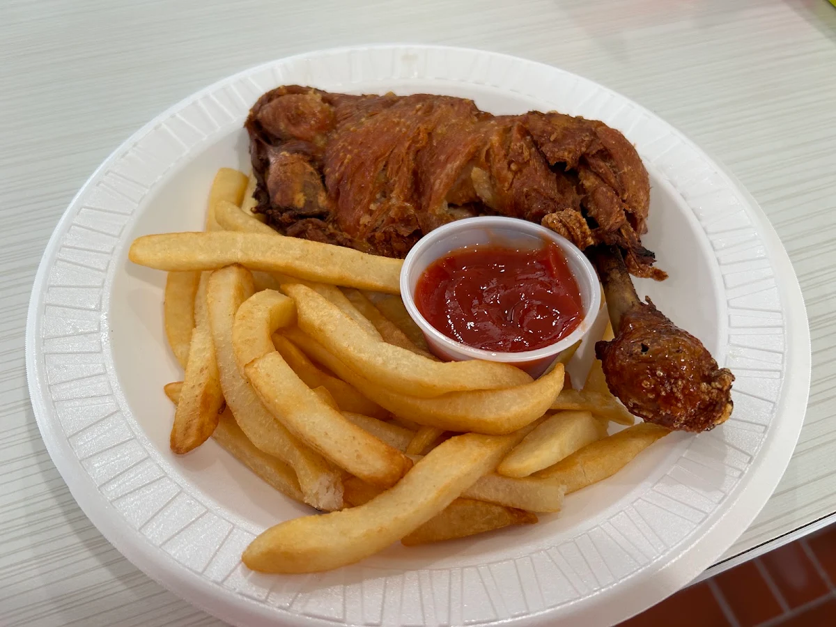 Kids Pollo Frito Con Papas