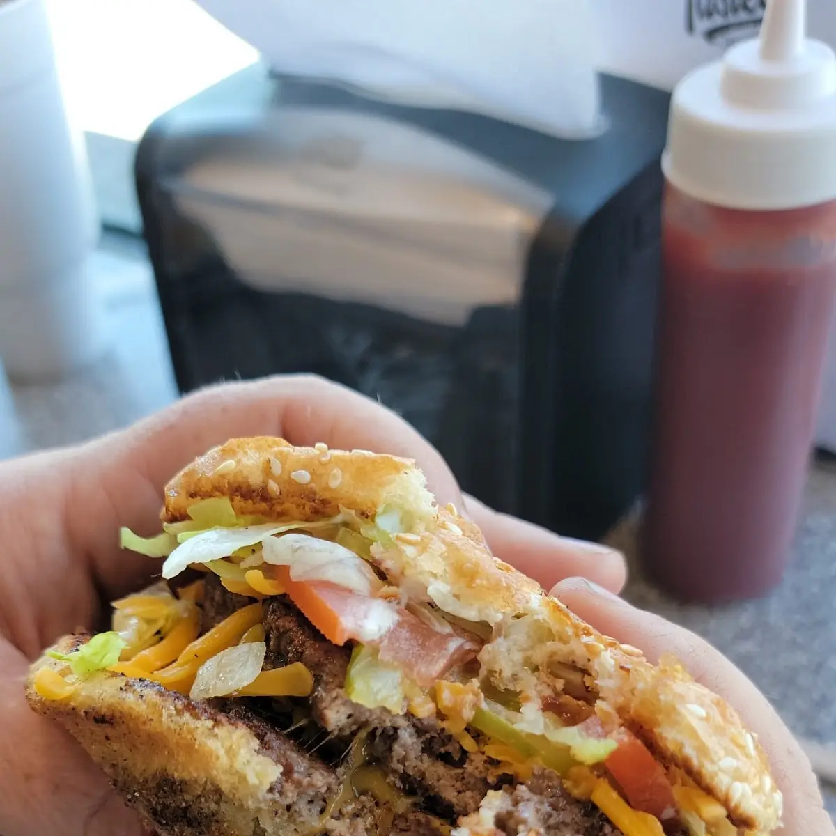 Double Cheeseburger with Fries