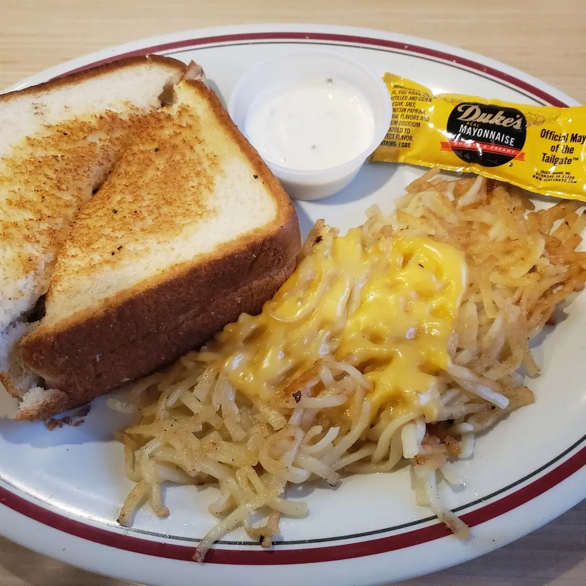Patty Melt Hash Browns with Cheese