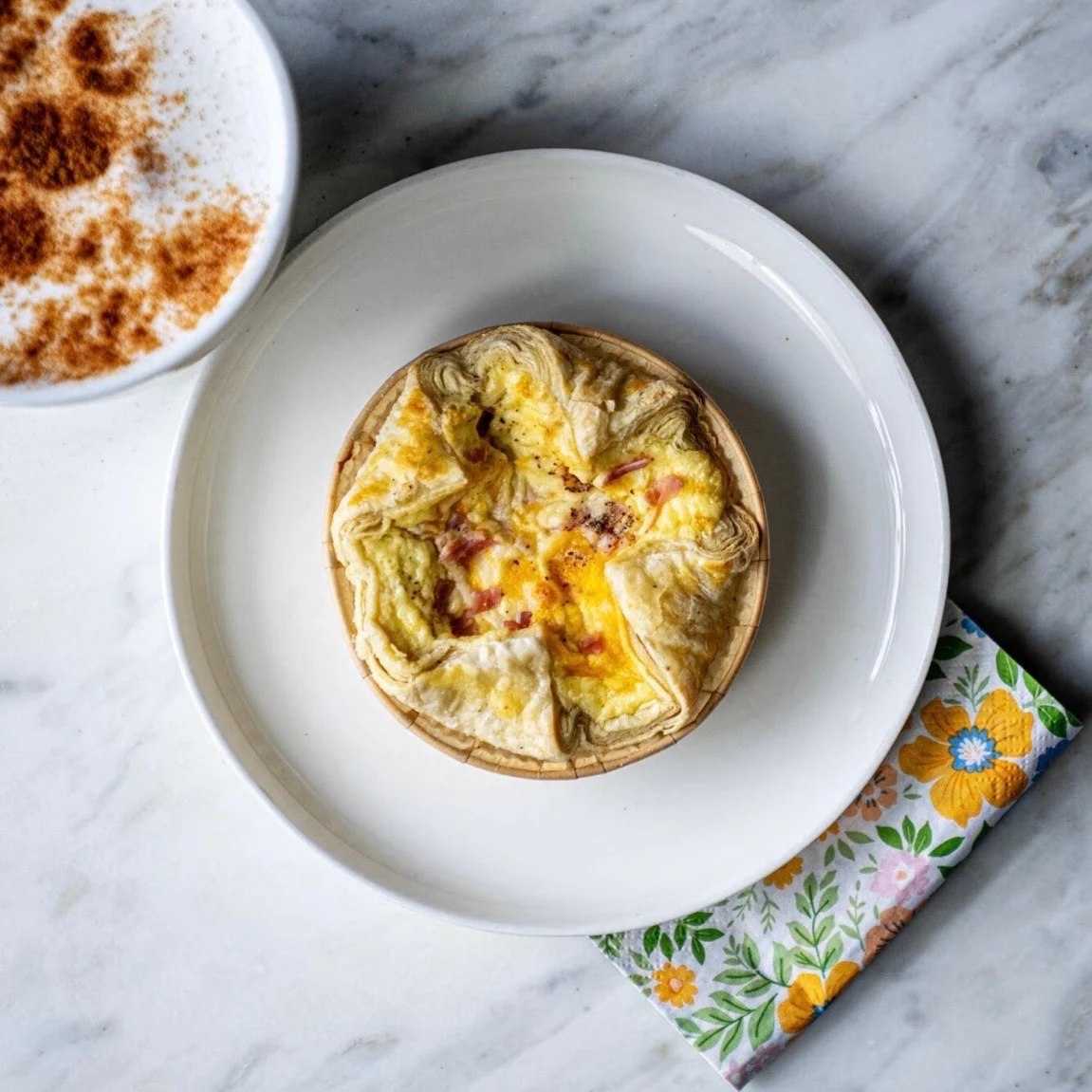 Ham&Cheese Soufflé