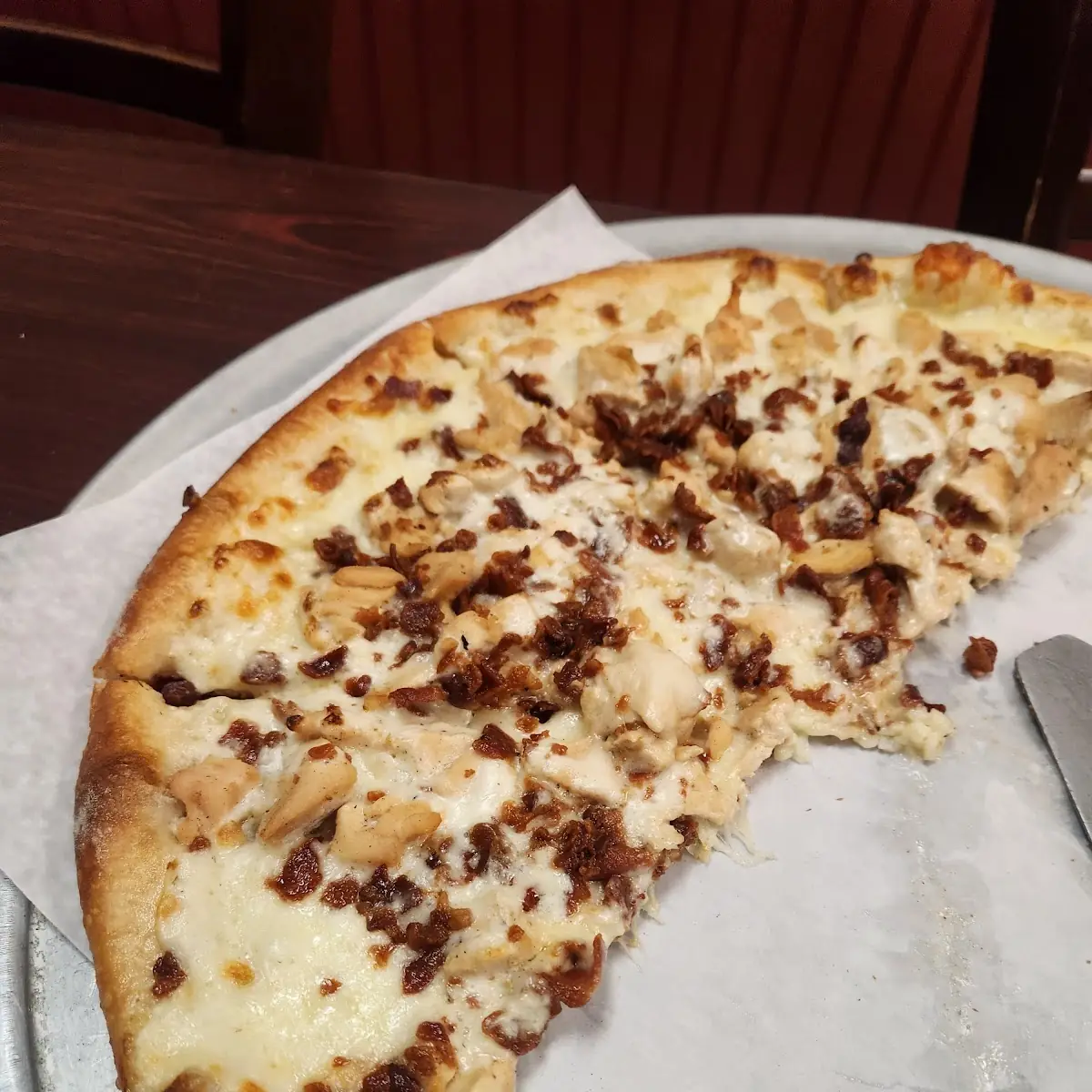 Chicken Bacon Ranch Pizza