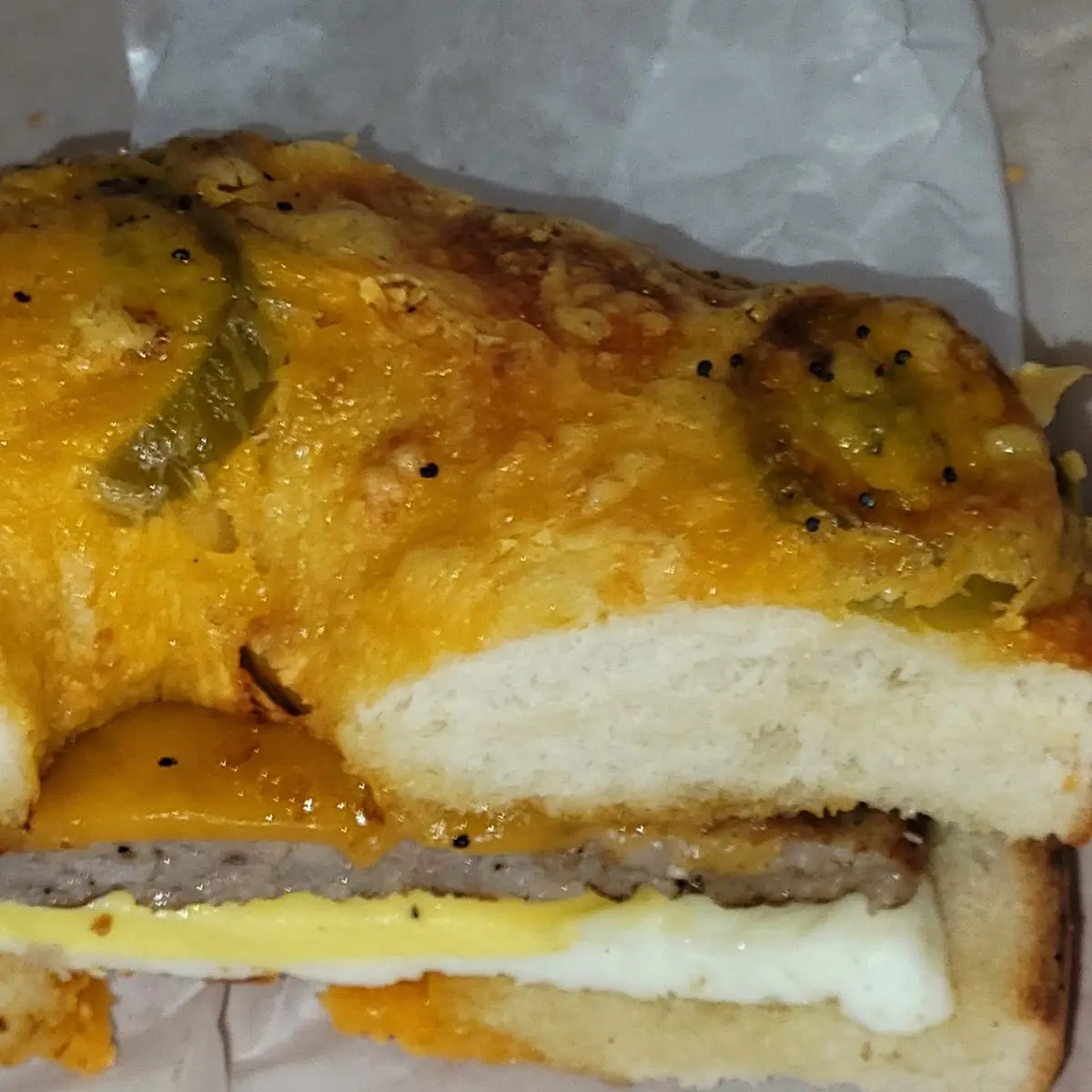 Sausage Egg & Cheese Breakfast Sandwich