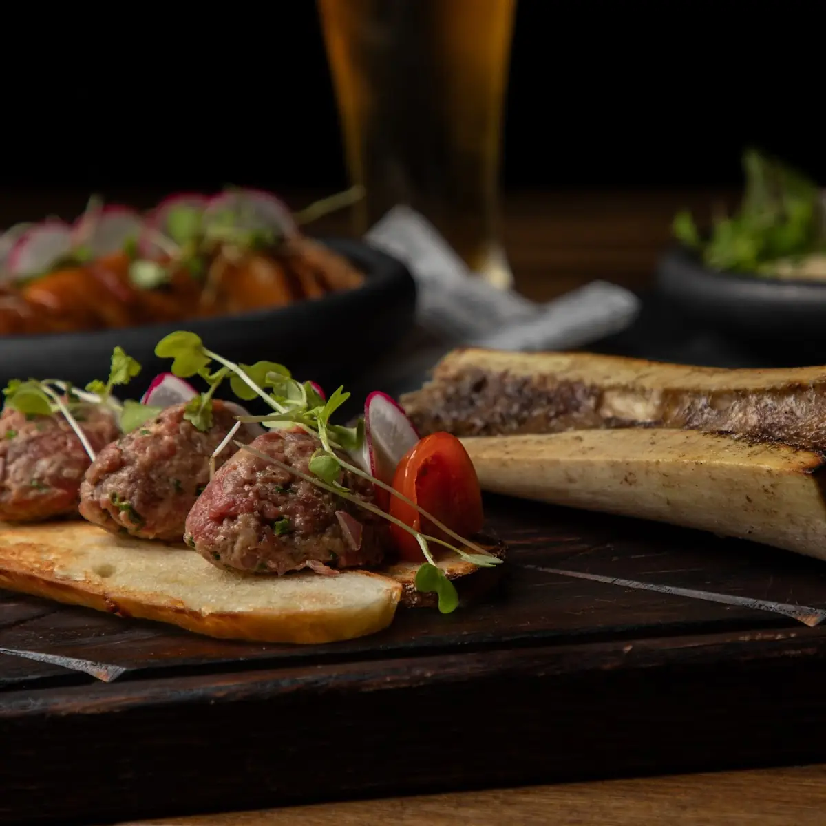 Bone Marrow Steak Tartare