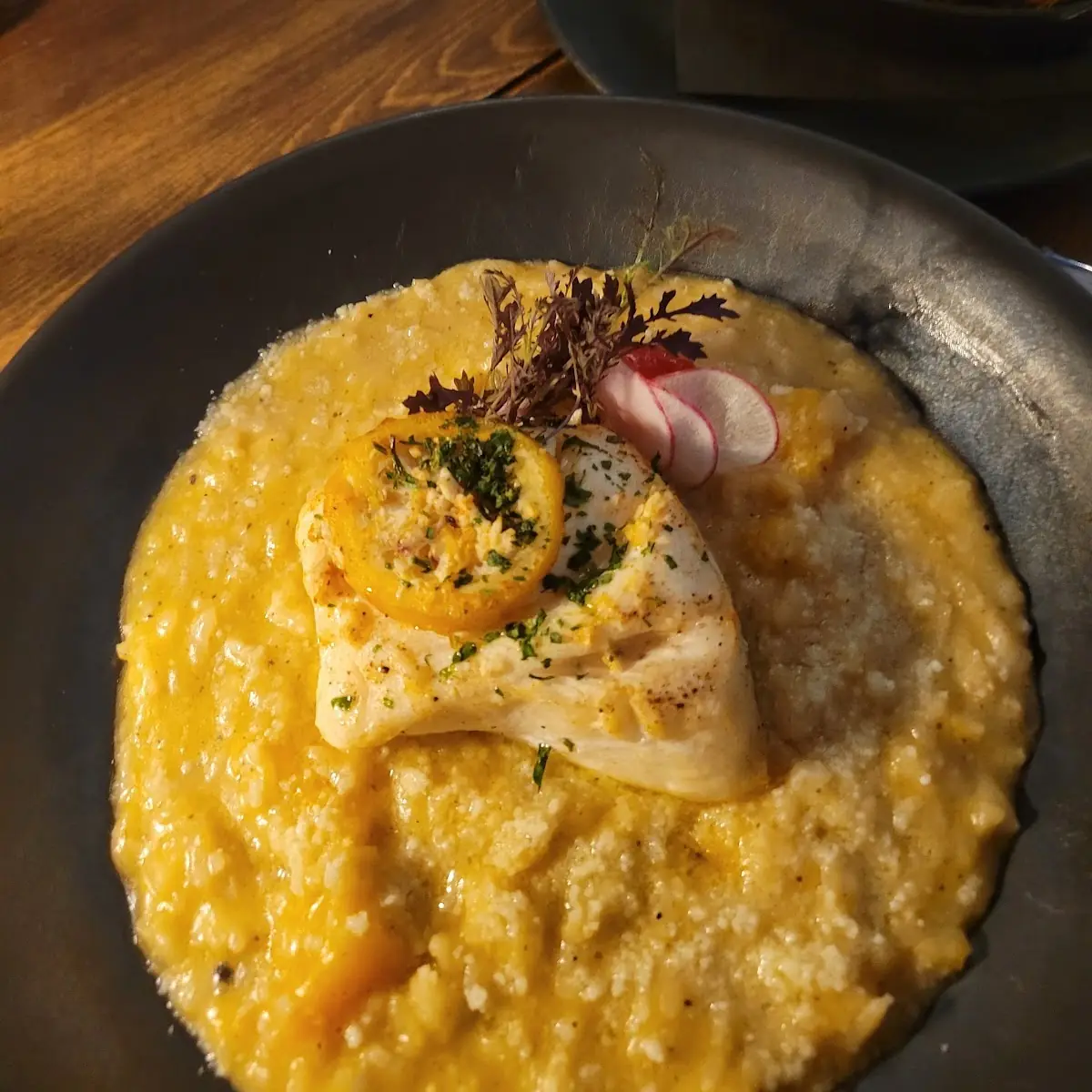 Short Rib Saffron Risotto