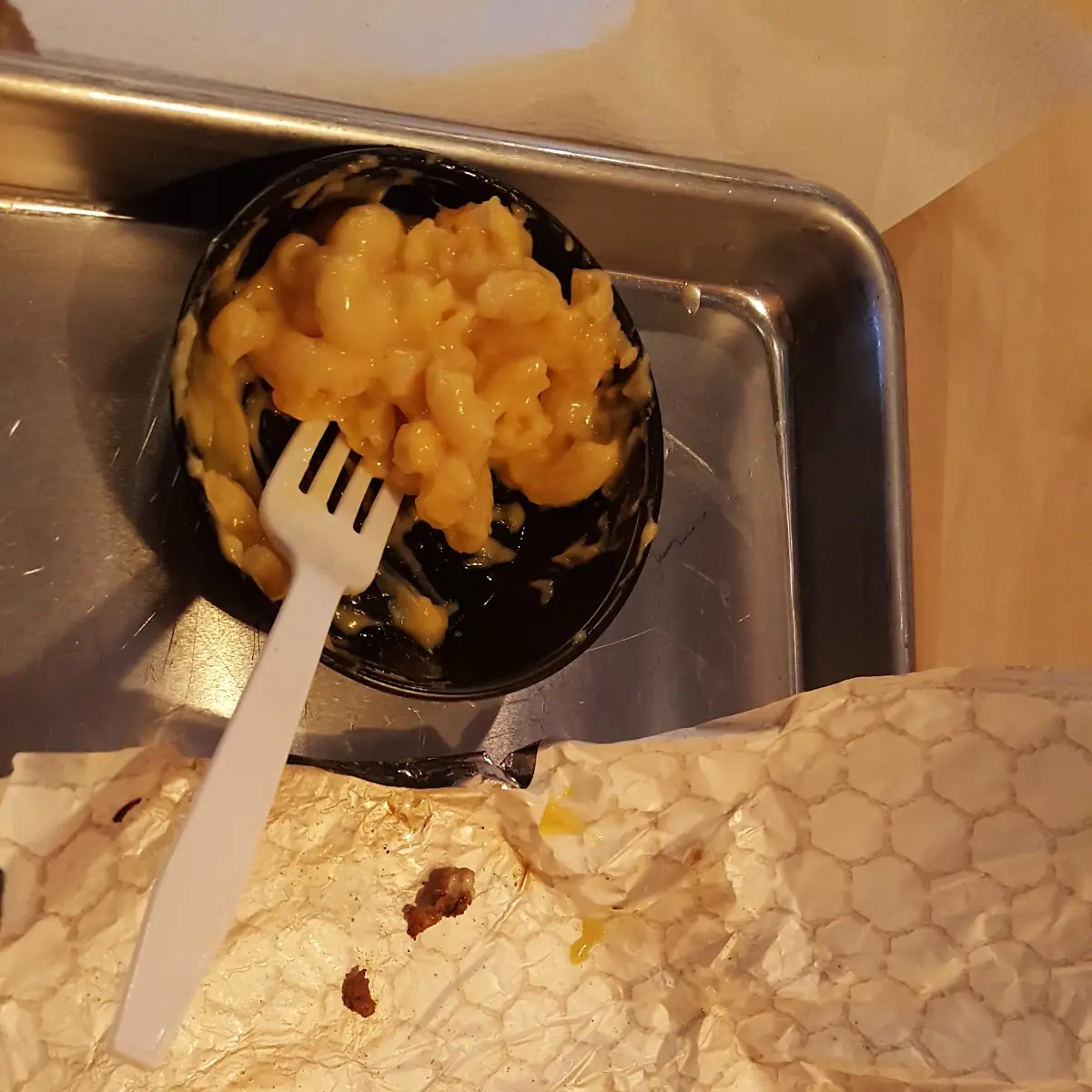 Philly Steak Sandwich and Mac & Cheese
