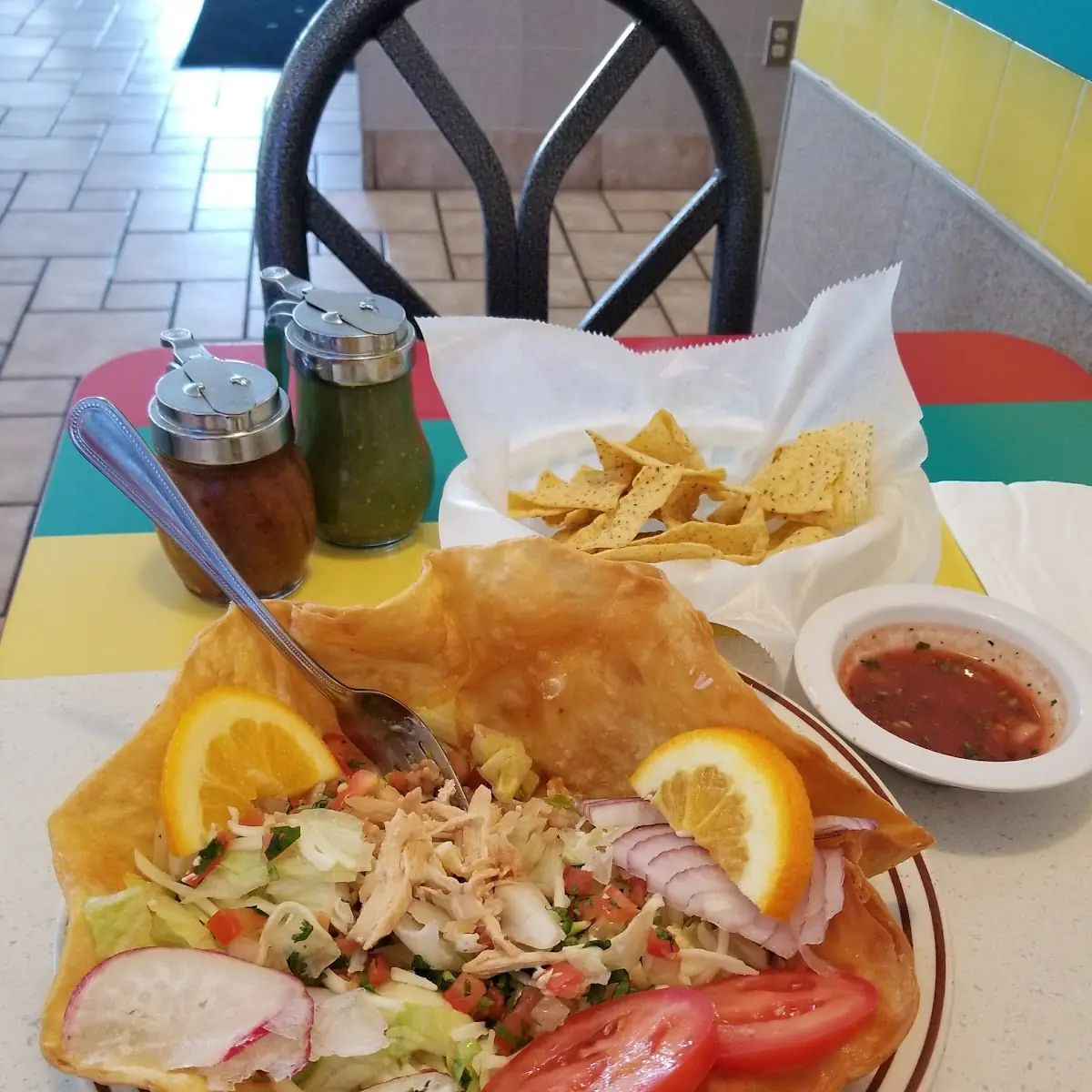 Taco Salad with Chicken