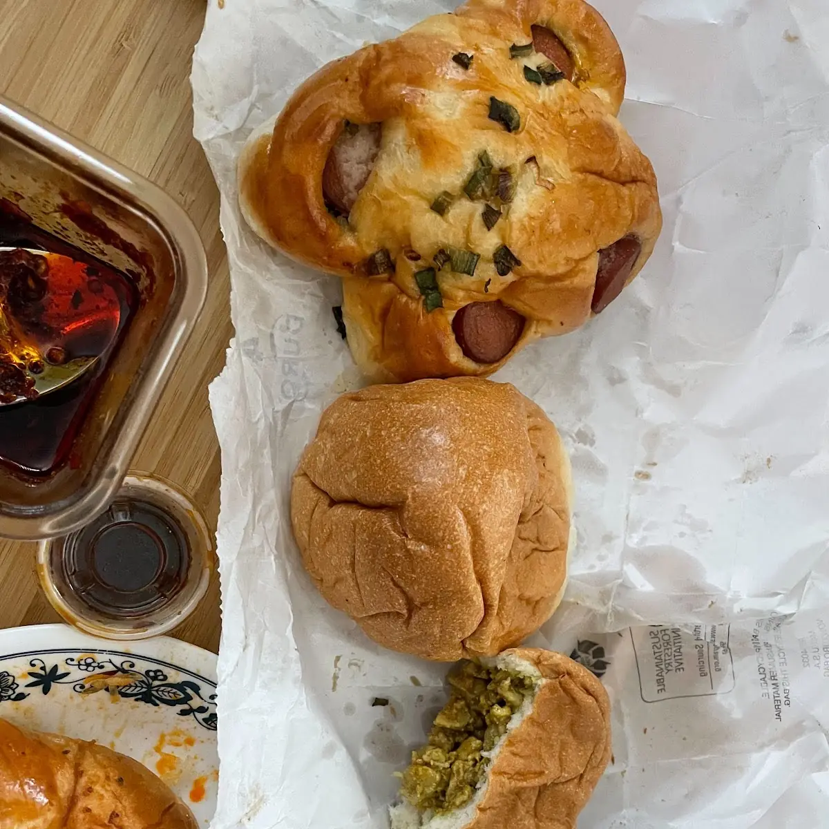 Chicken Curry Buns