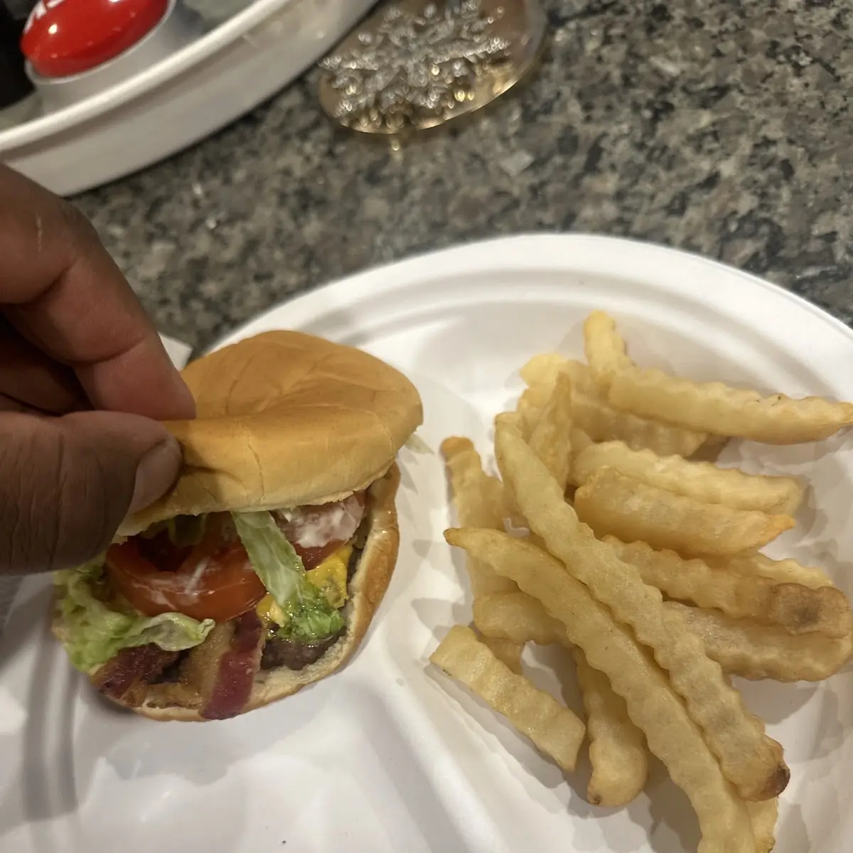 Bacon Cheeseburger Combo