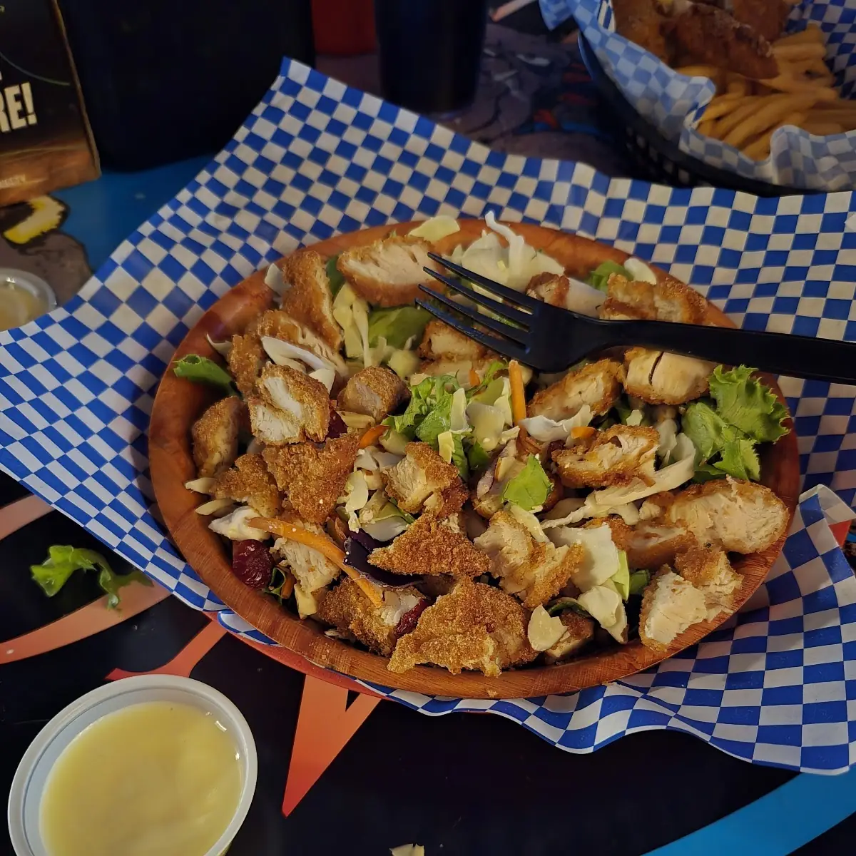Fried Chicken Salad