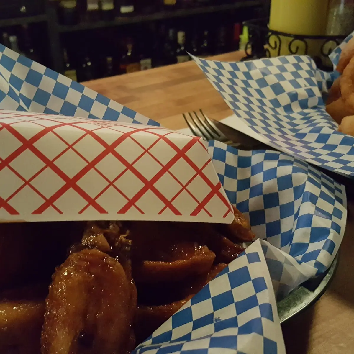 Huckleberry Chicken Wings