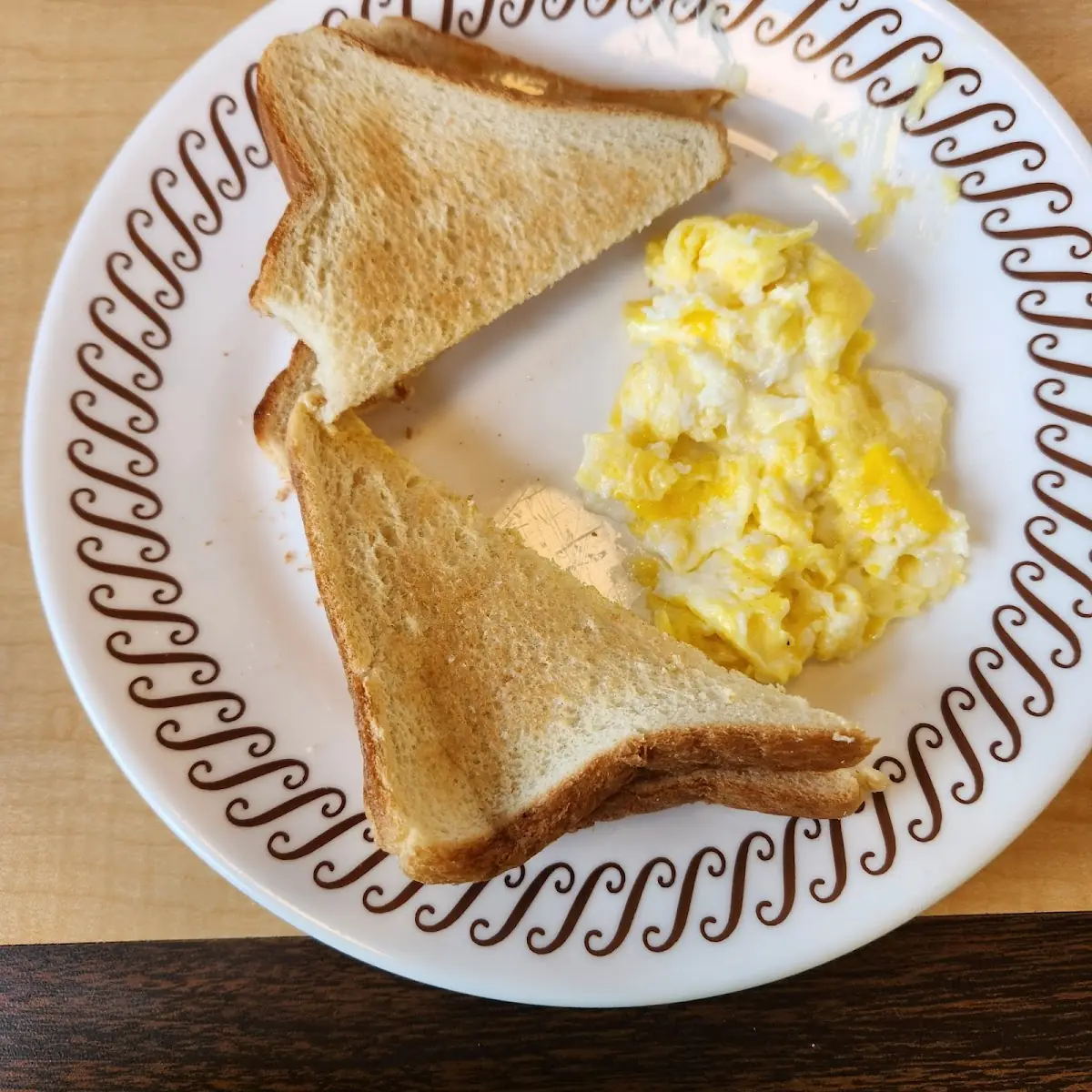 Cheese N' Eggs with Raisin Toast
