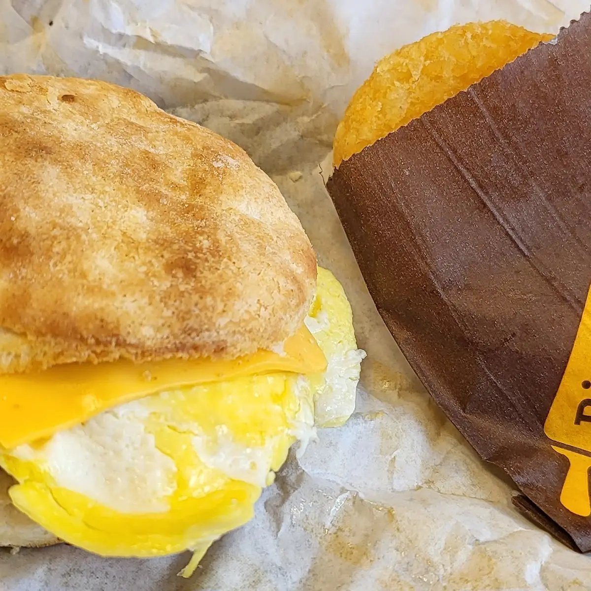 Sausage Egg and Cheese Muffin