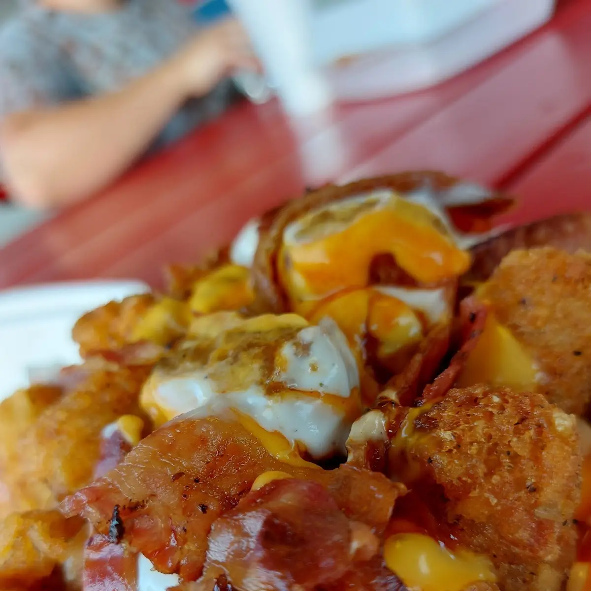 Buffalo Cheese Tots