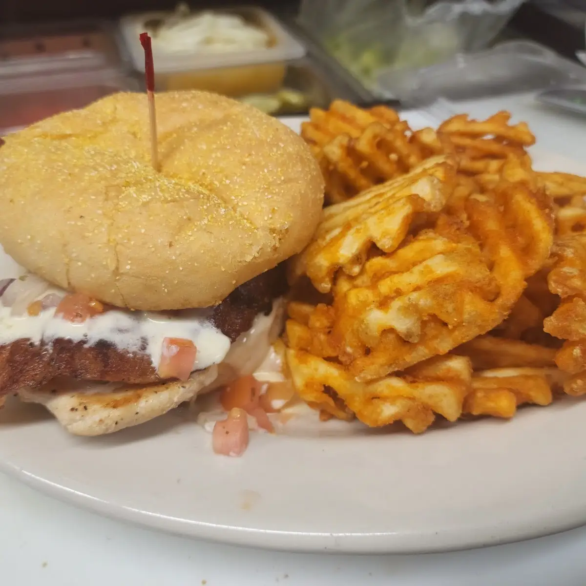 Queso Chicken Sandwich