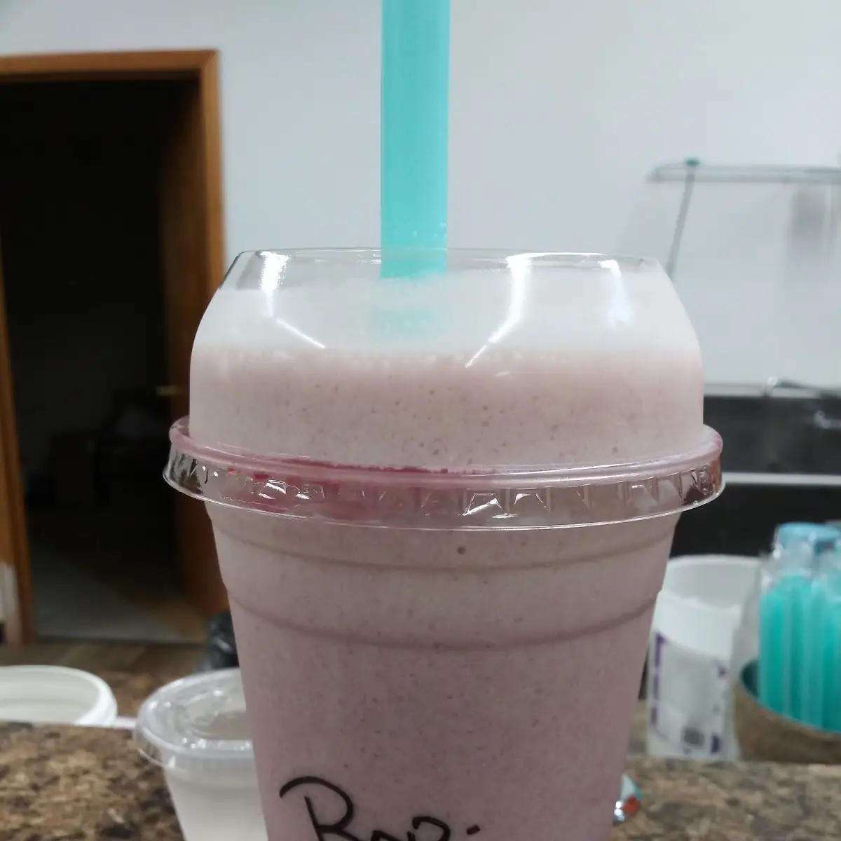 Boo-Berry Cheesecake Shake