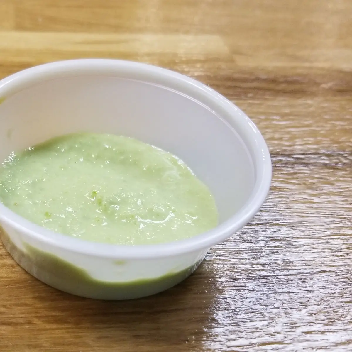 Alpaca Peruvian Restaurant Green Chili Sauce