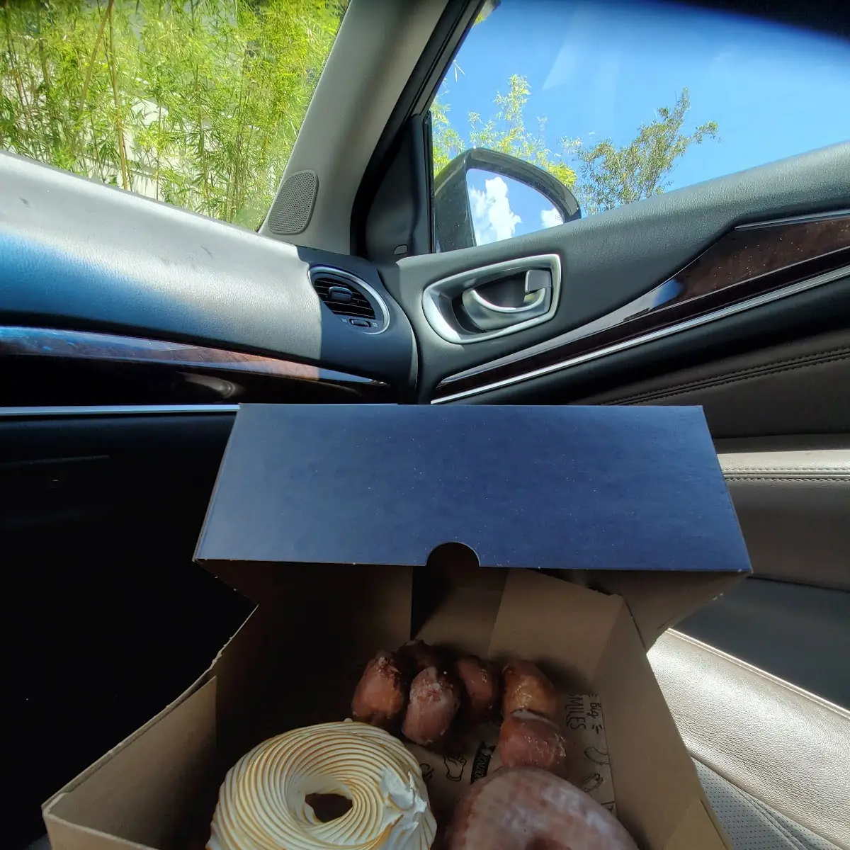 Donut Holes Glazed and White Chocolate Tres Leches