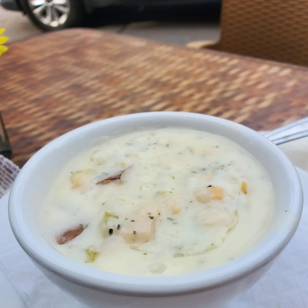 3 Claim Cakes & Cup of N.E. Chowder Available on Wednesdays & Fridays Only