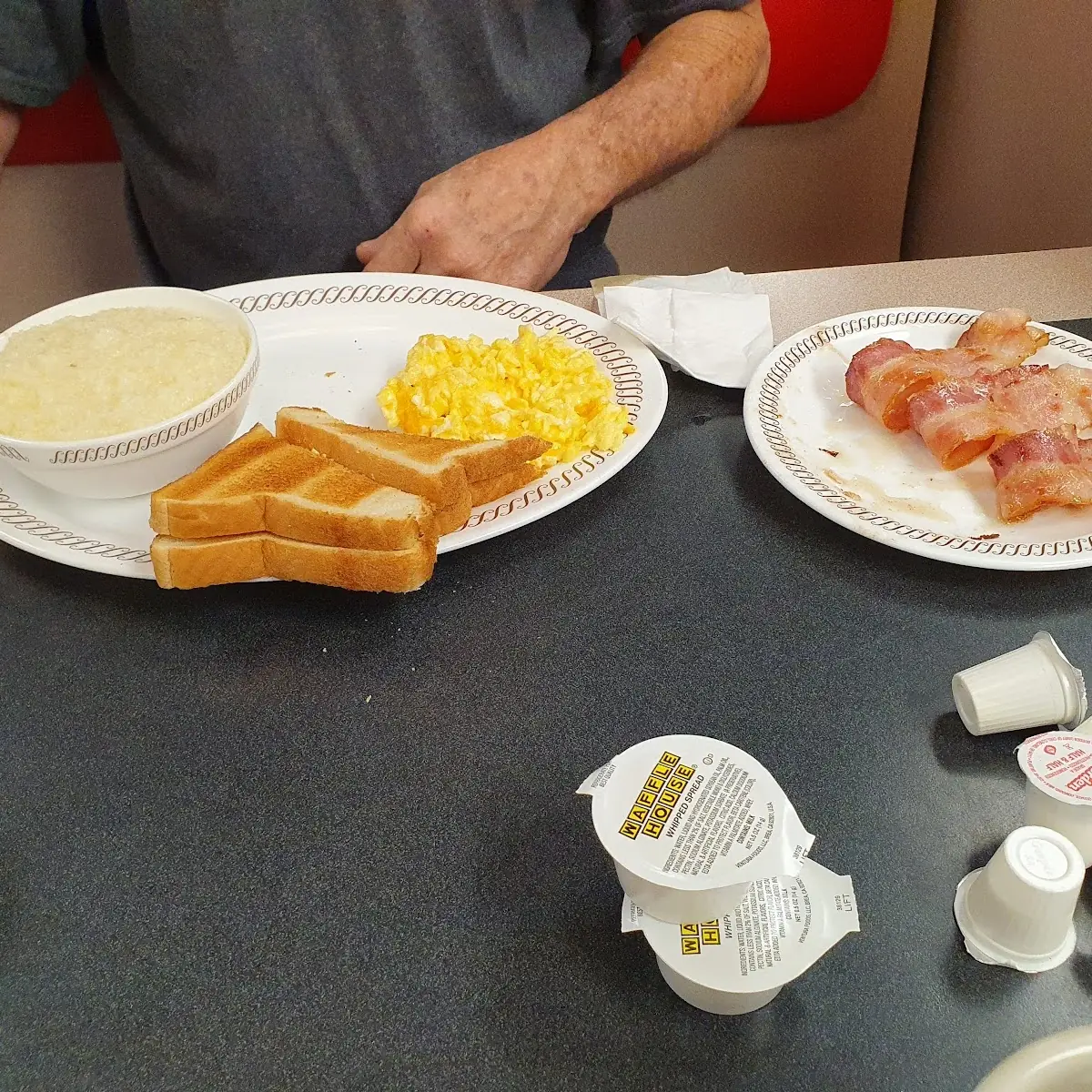 Scrambled Eggs and Cheese