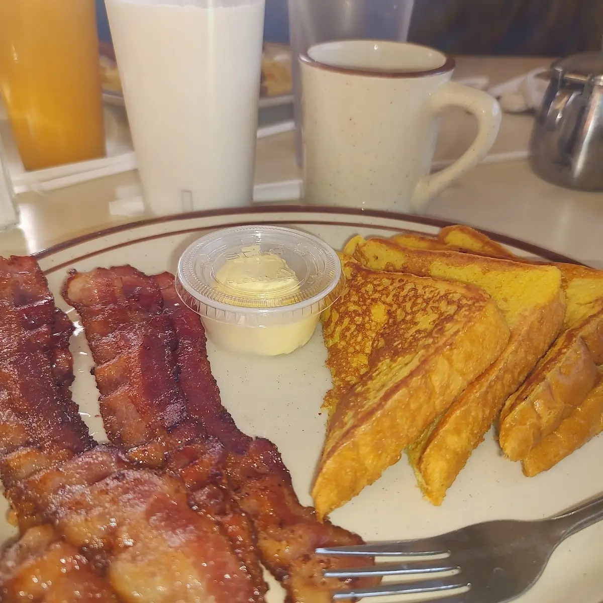 French Toast and Bacon