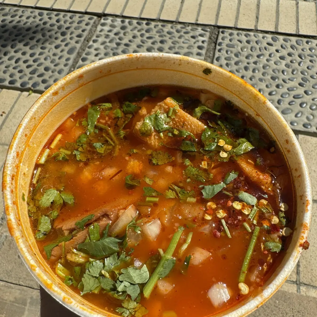 Menudo with Cow Foot