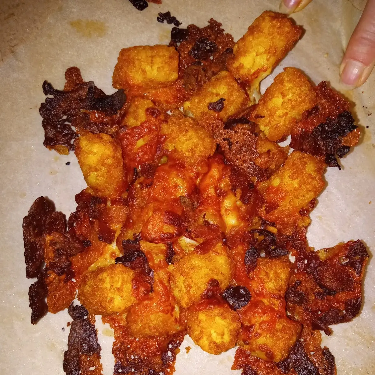 Bacon Cheddar Tots