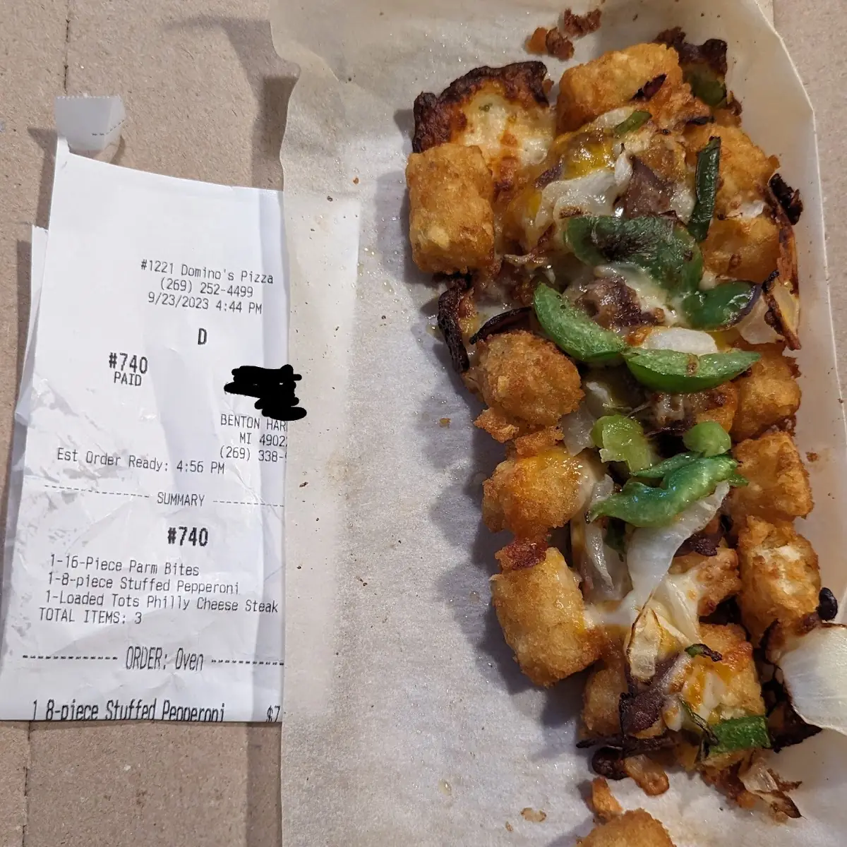 Tots Philly Cheesesteak