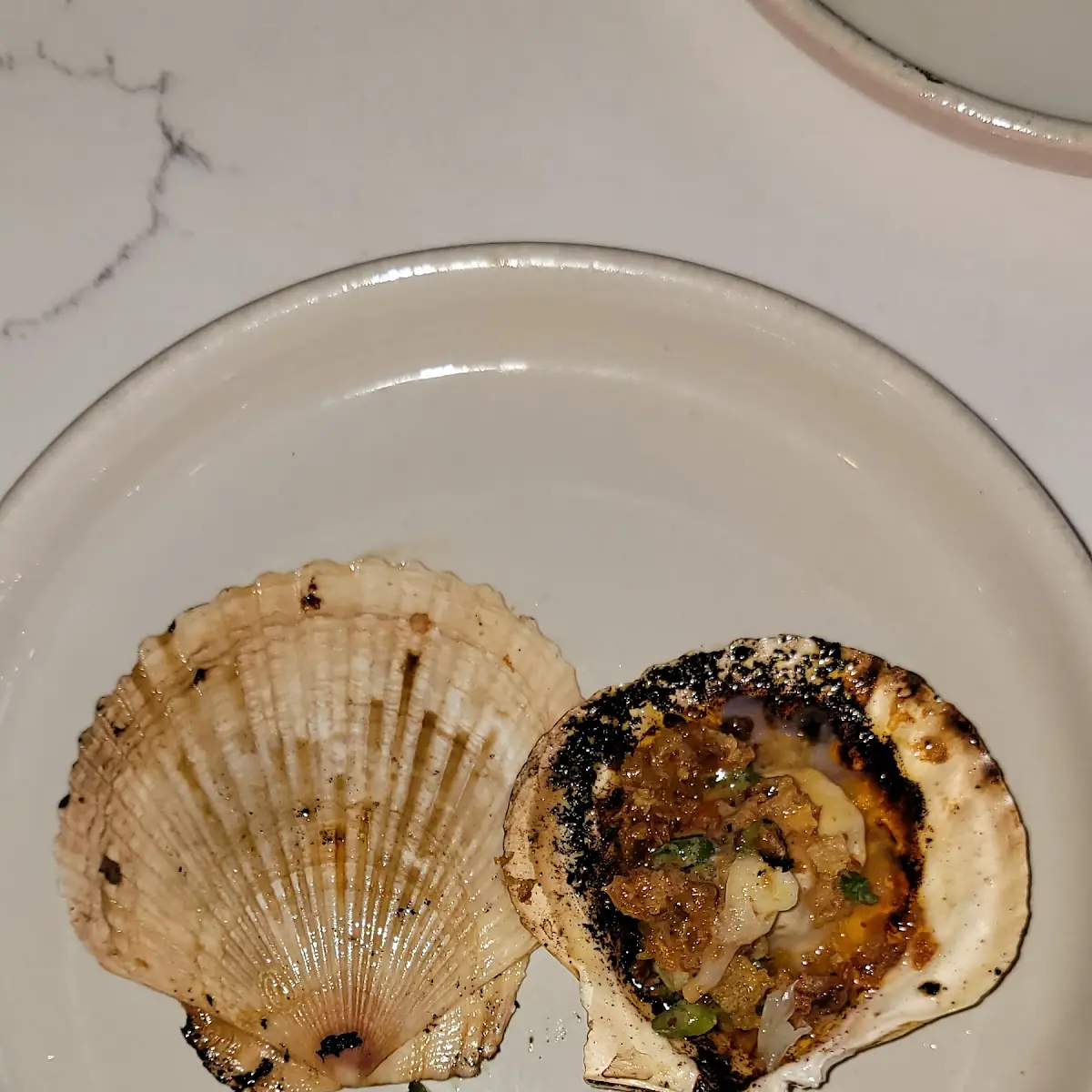 Scallops with Garlic Sauce