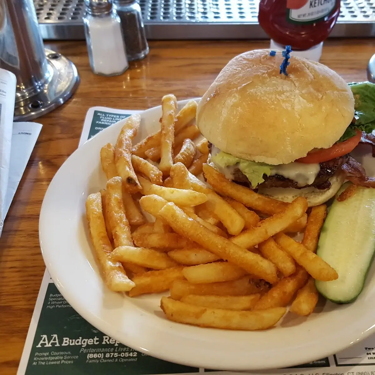 All American Bacon Cheeseburger