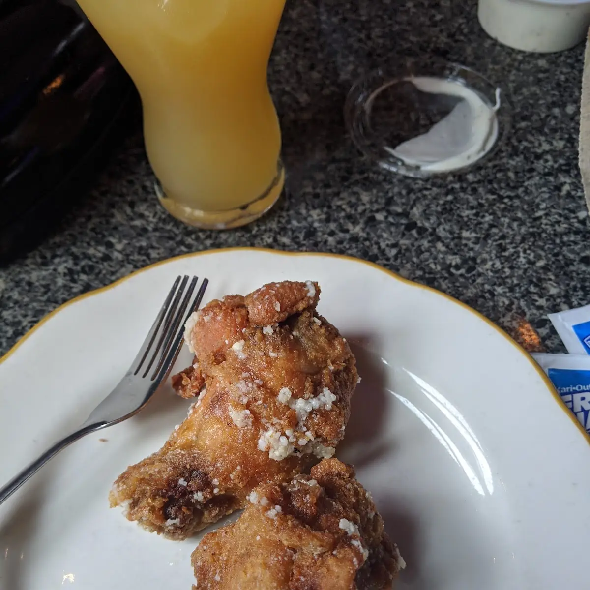 Garlic Parmesan Buffalo Wings