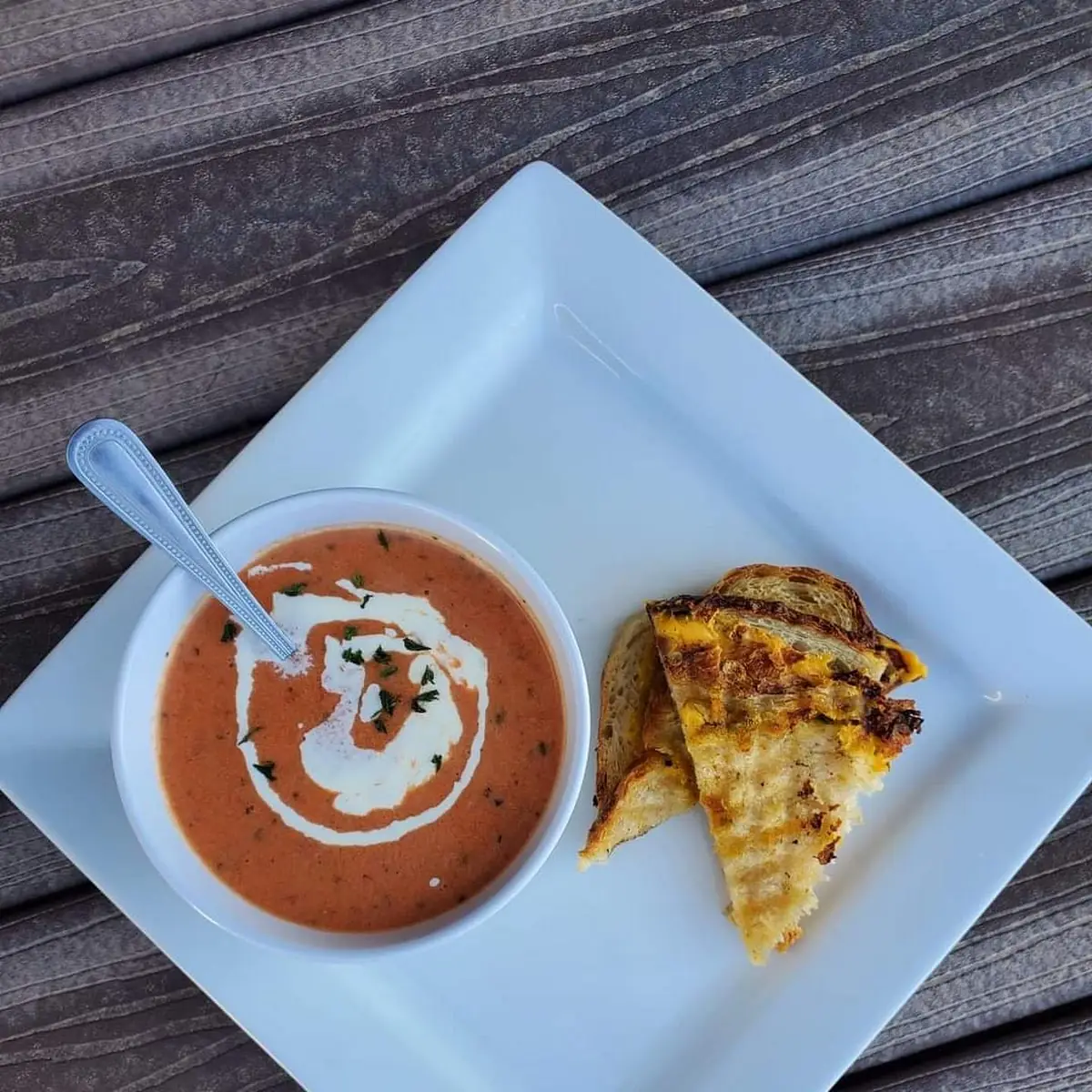 Tomato Soup and Grilled Cheese