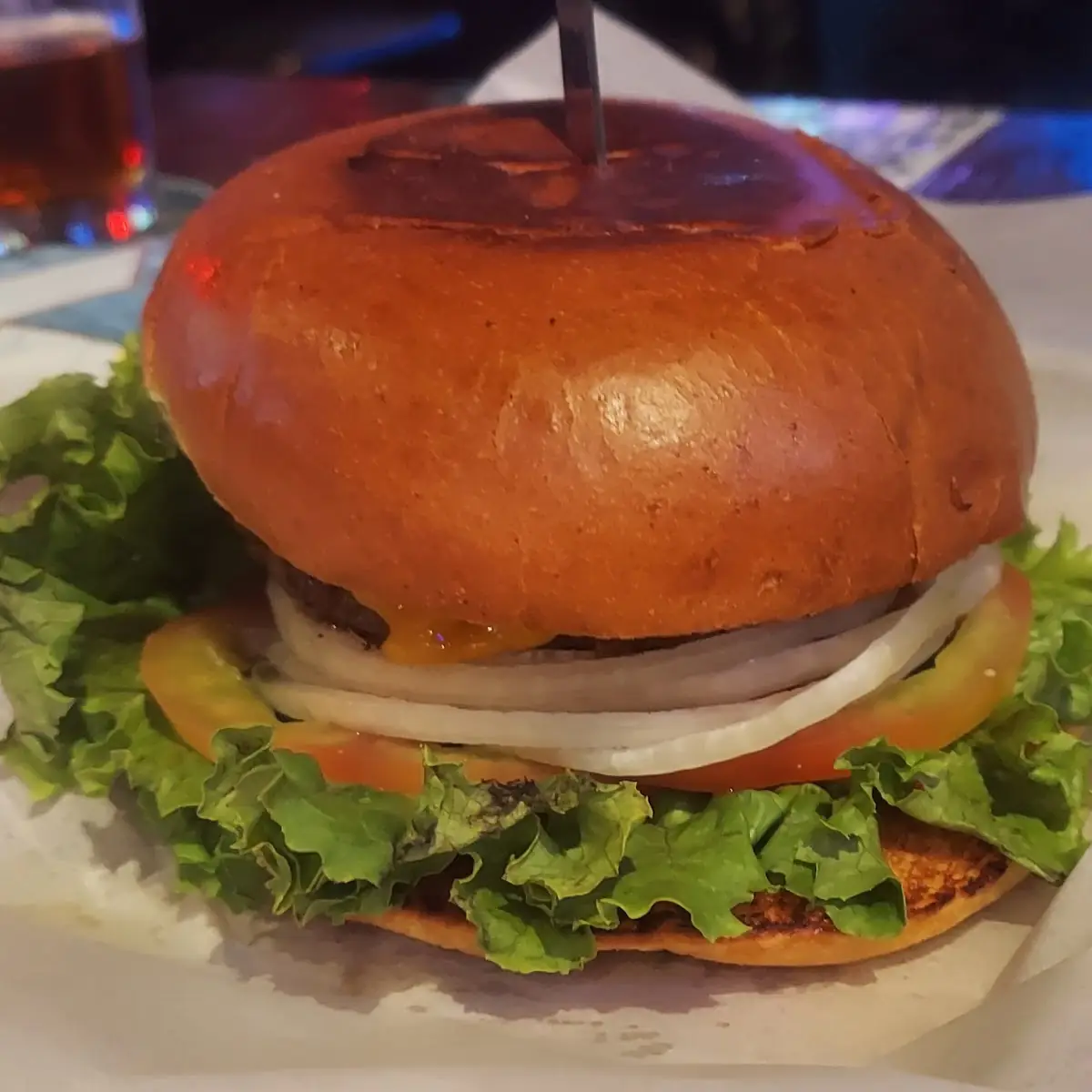 Mushroom Swiss Burger