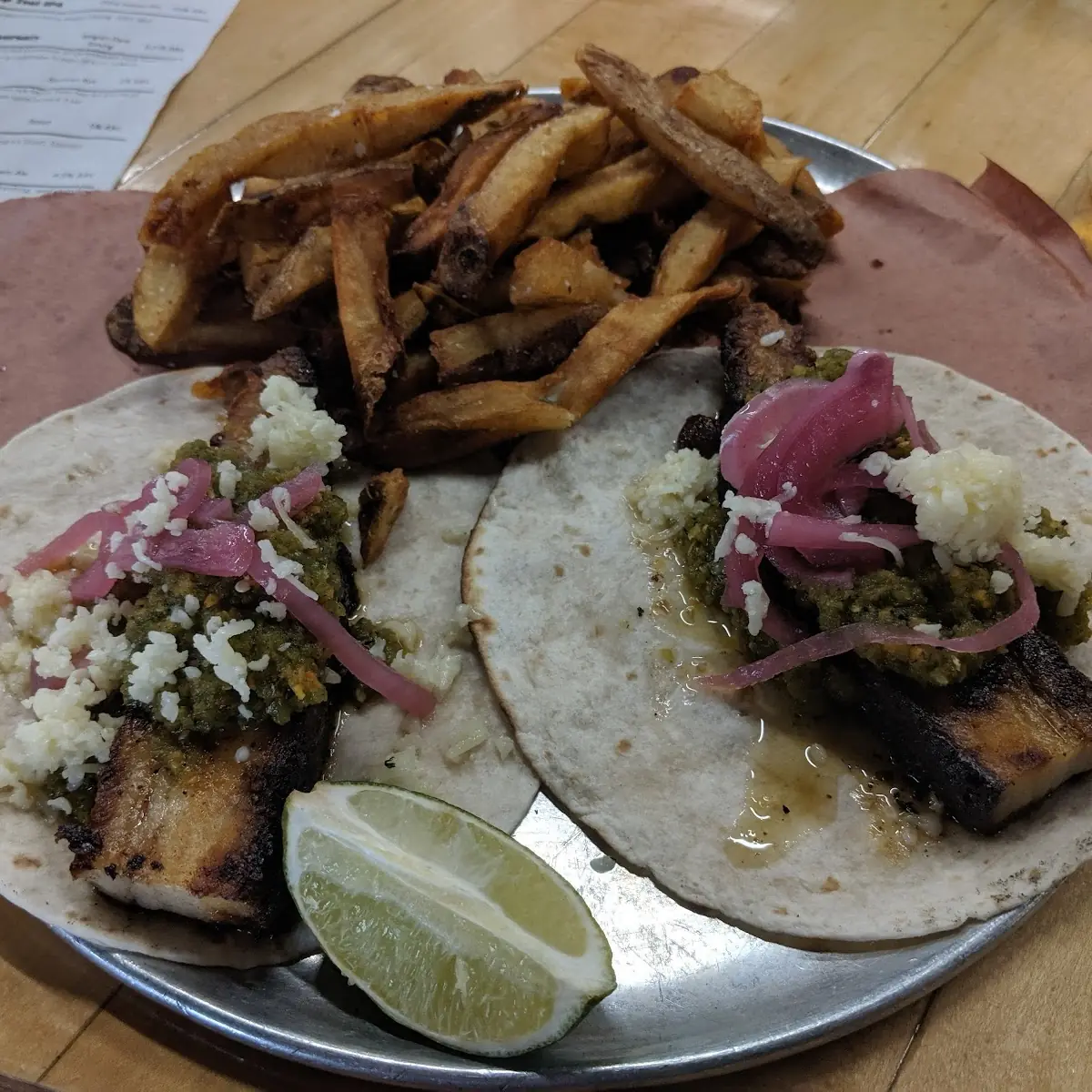 Pork Belly Tacos