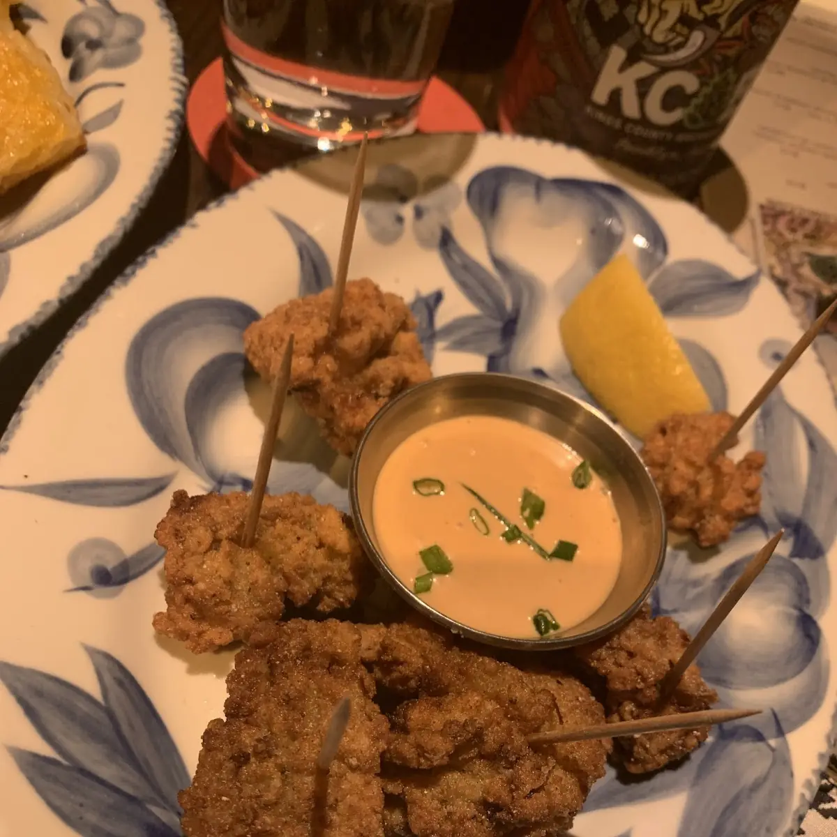 Fried Oysters with Comeback Sauce