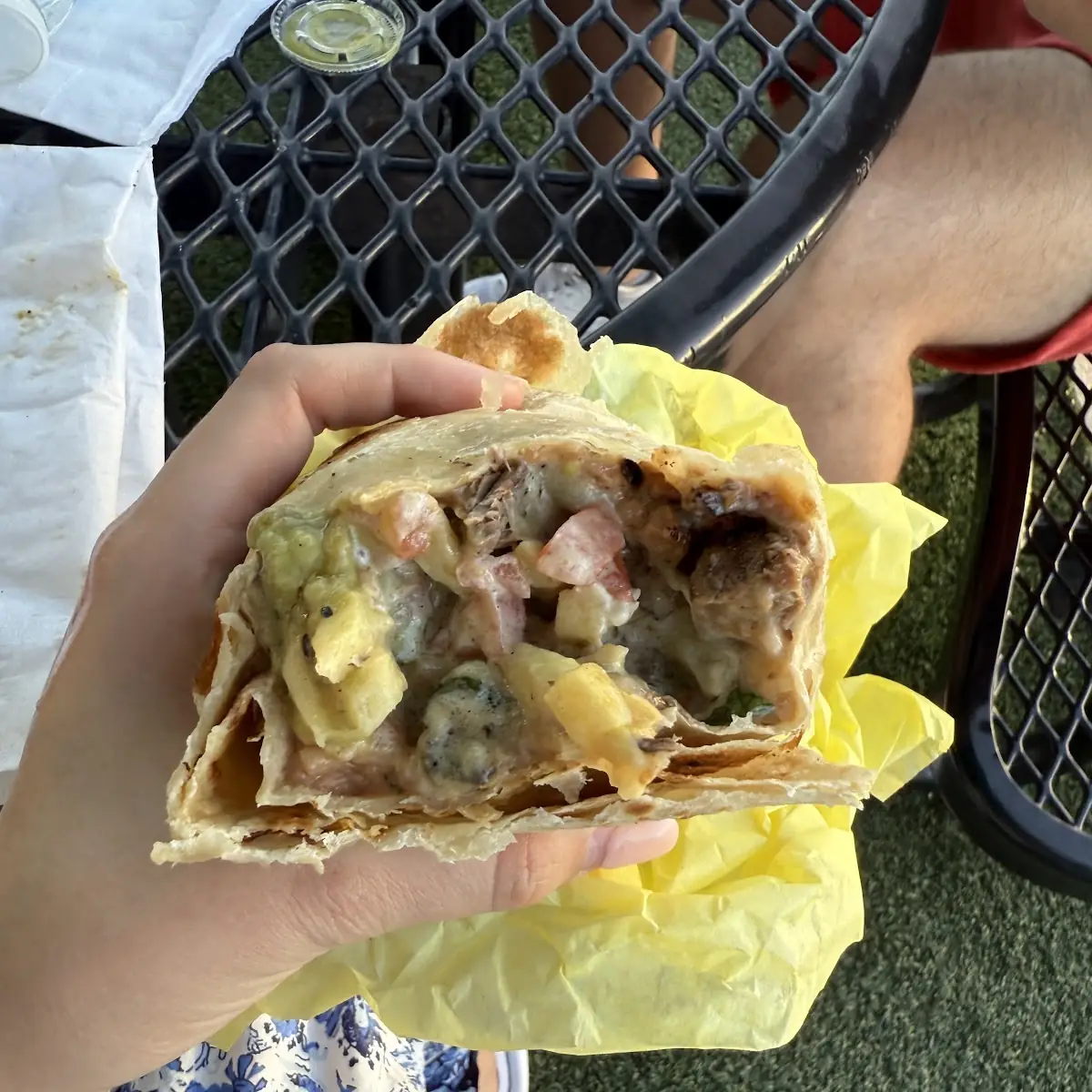 The Eggplosion Burrito