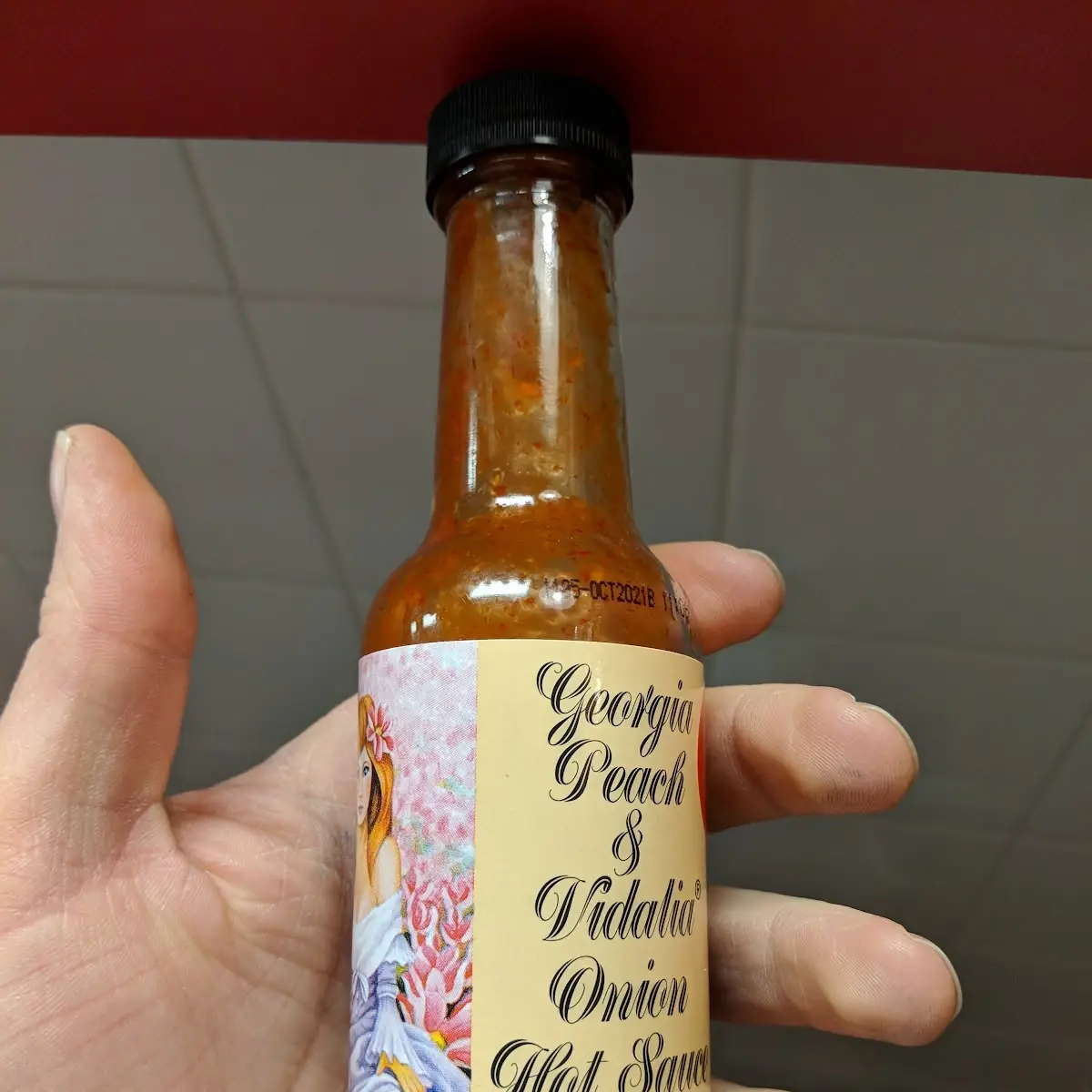 Fire Hydrant Hot Sauce Bottle