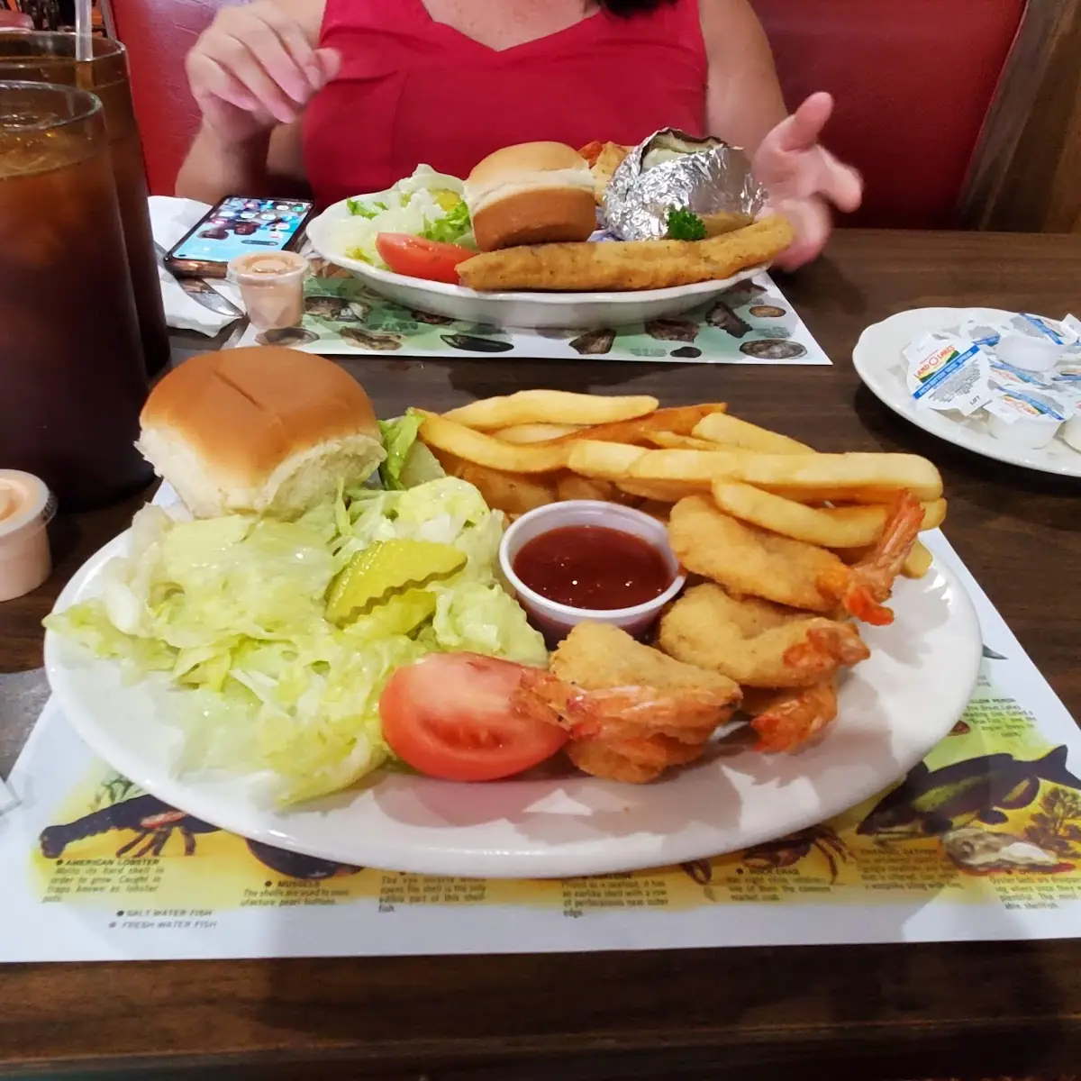 One Fried Shrimp