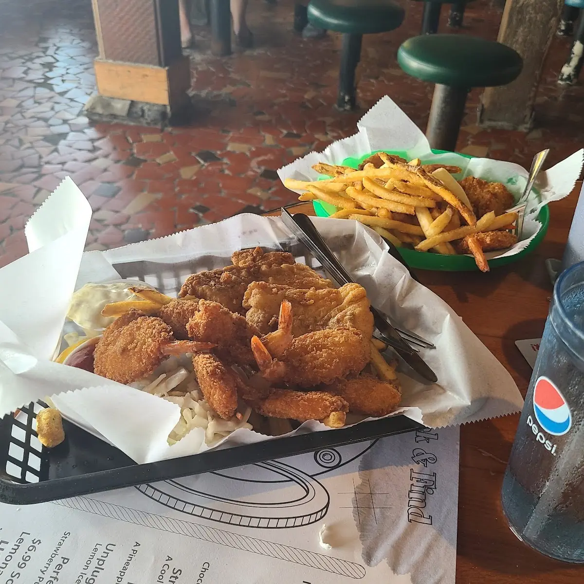 Fried Shrimp Platter