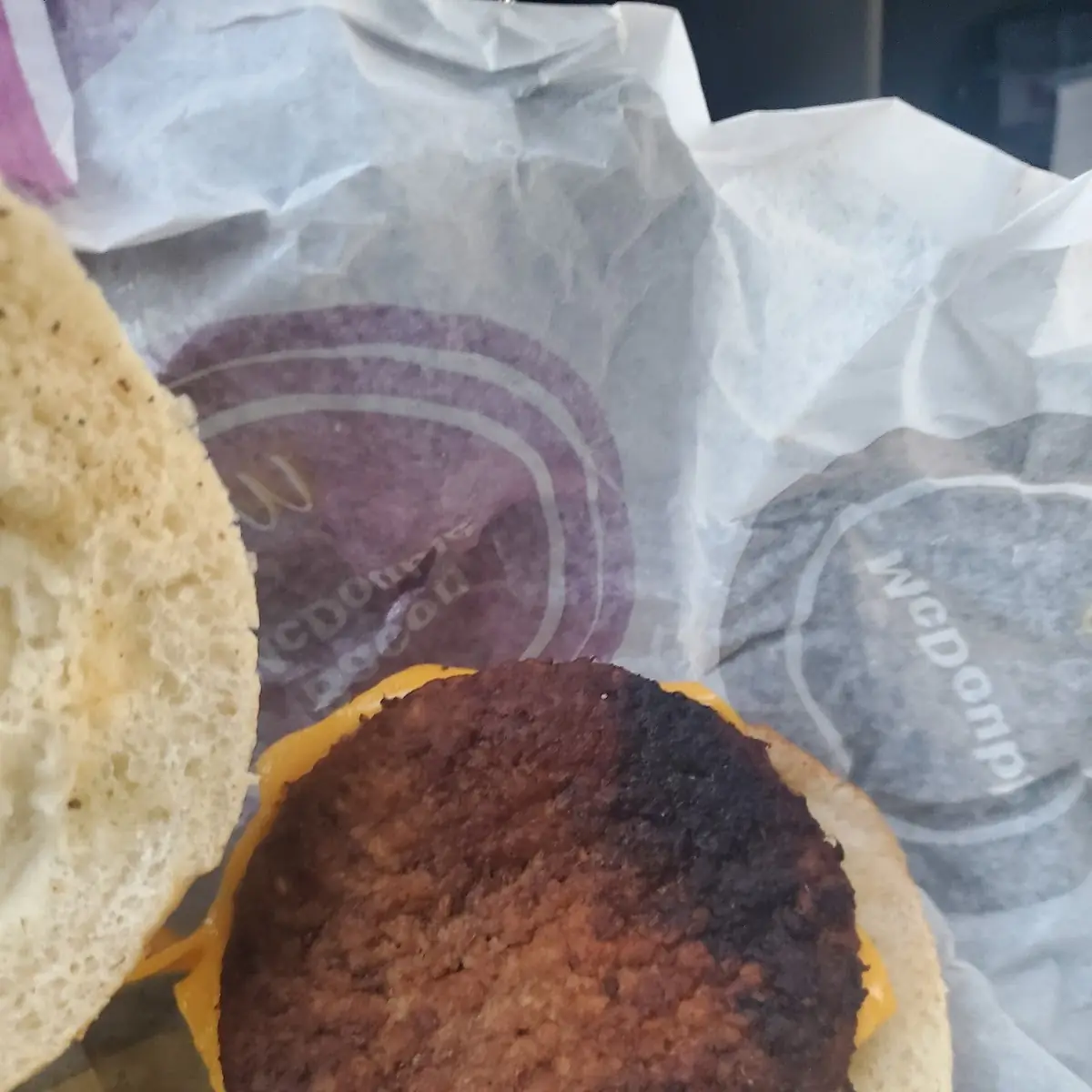 dbl Cheese Burger Plain