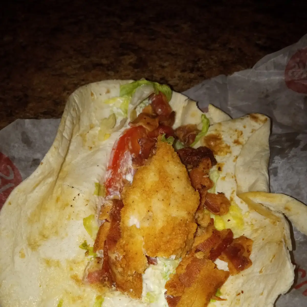 Chicken Bacon Wrap Box