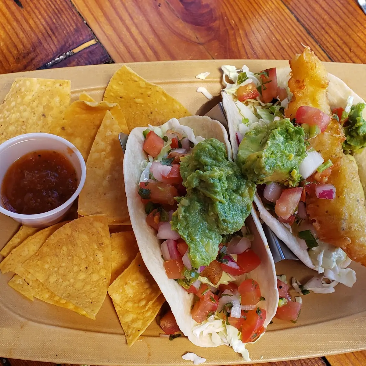 Beer Battered Fish Tacos