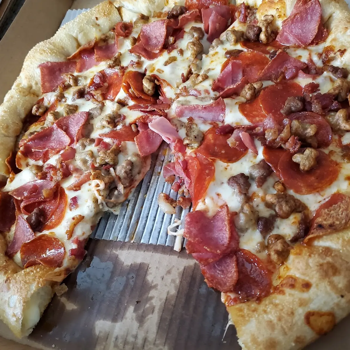 Pizza Hut Meat Lovers Pizza