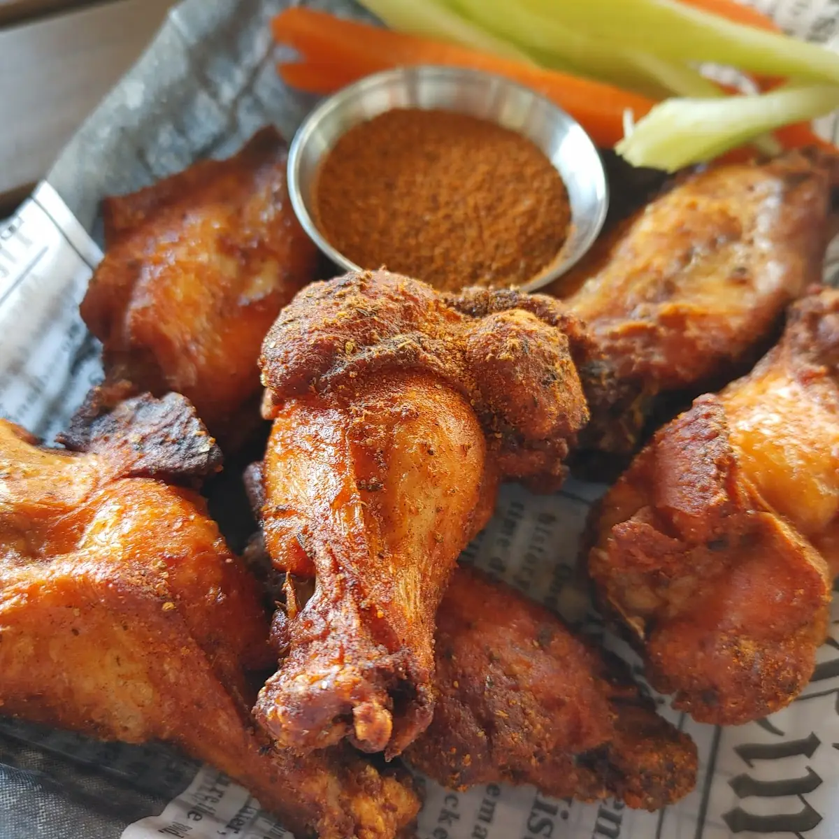 6 Jumbo Bone-In Wings